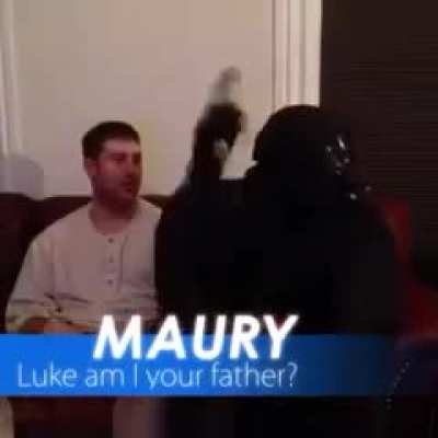 How did Vader know that luke was his son