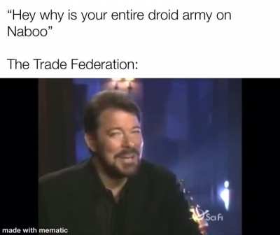 #TheTradeFederationDidNothingWrong