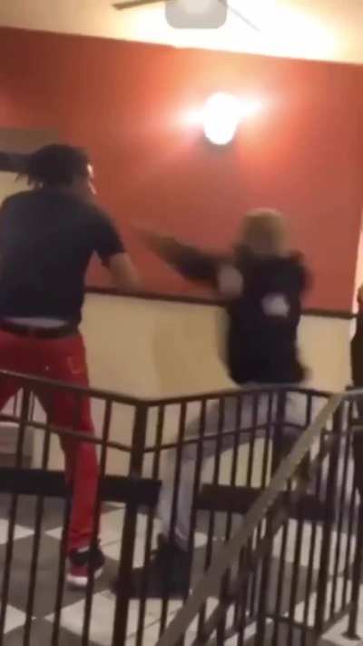 Don't mess with a kickboxer
