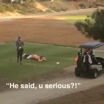 Going golfing