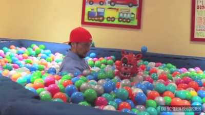 When the ball pit is marked down