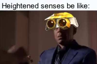 It is just a preemptive jumpscare for me.