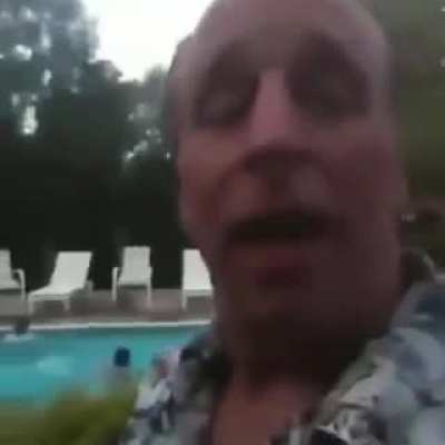 A nice family pool party
