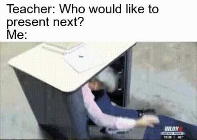 please don't pick me please don't pick me