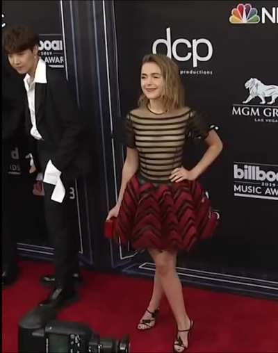 At Billboard awards