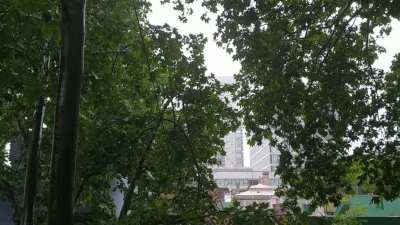 A rainy day in Buenos Aires