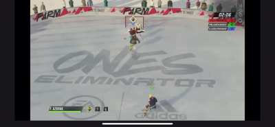 It’s the hip check for me