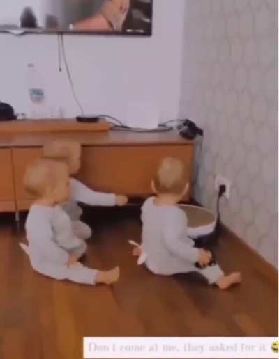 To bully the roomba