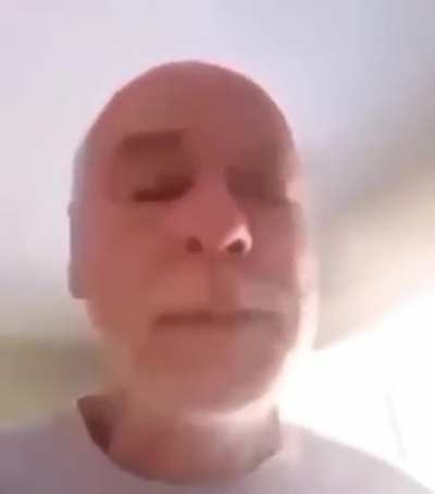 Cool grandpa having a double whopper day