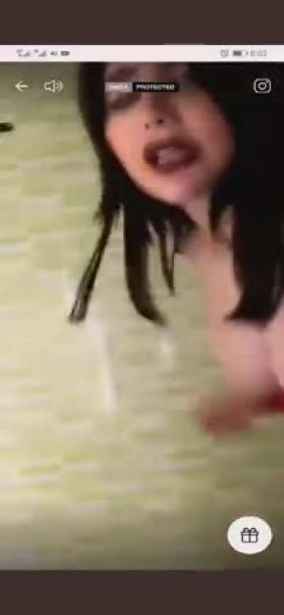 live topless clip