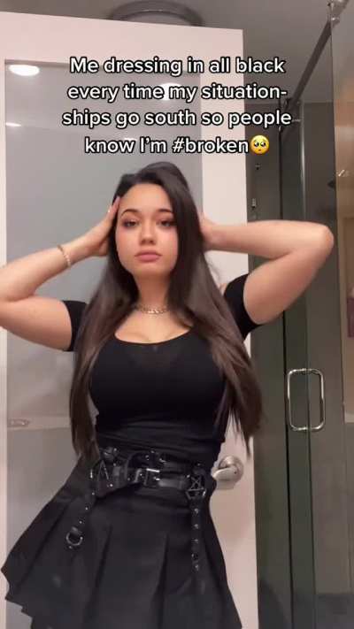 Didn't read the caption, I just stared at her big tits