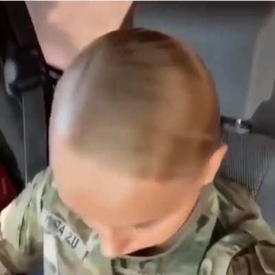 check her bald