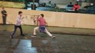 Frat boy messes with Asian guy, gets knocked the fuck out
