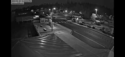 Driver was arrested for DUI afterwards