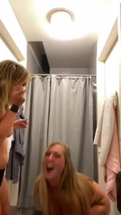 Can’t get much better than 2 hot college blonde babes