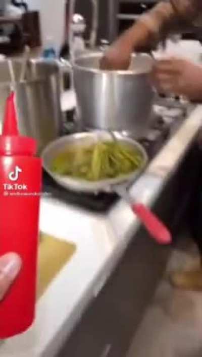 This is our pasta water…