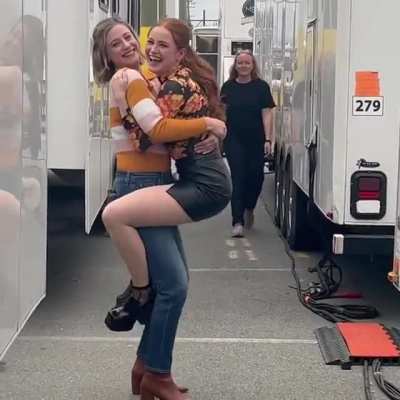 Madelaine Petsch and Lili Reinhart