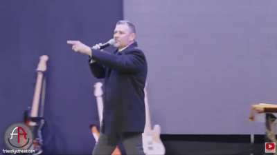 Pastor Greg Locke threatens to expose six witches who are members of his church.