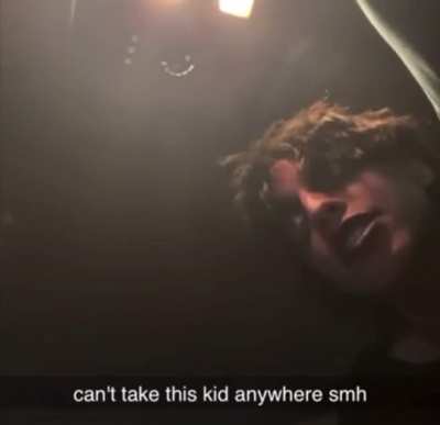 Emo kid hates Happy Meal