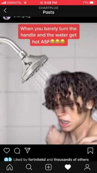 Cold water