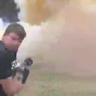 FPSRussia almost gets cut in half by debris from explosion