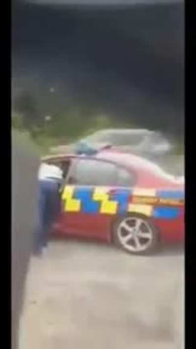 Hate to think what US cops would do