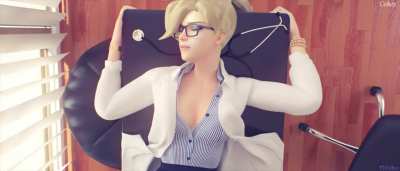 Mercy creampied (Cake of cakes) [Overwatch]
