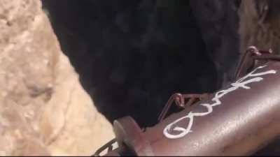 Guy falls 100 ft off the Grand Canyon while trying to get a better view