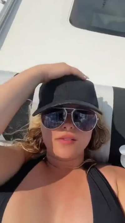 on a boat |TikTok|May 2023|