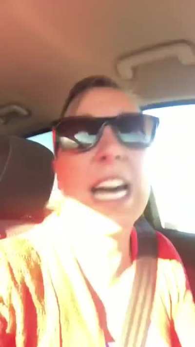 Ashley Babbit, who was shot and killed during the attack at Capitol Hill, going on a rant.