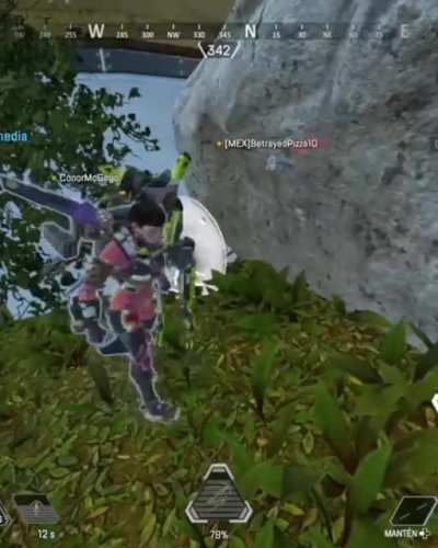 He left