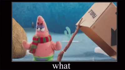 I can’t believe Patrick said that!