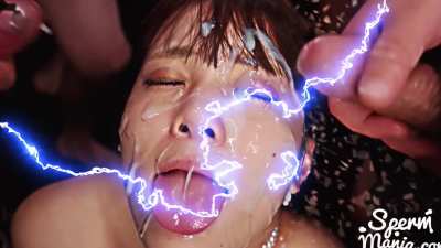 Asian Bukkake Cum In Mouth Facial Gokkun Japanese