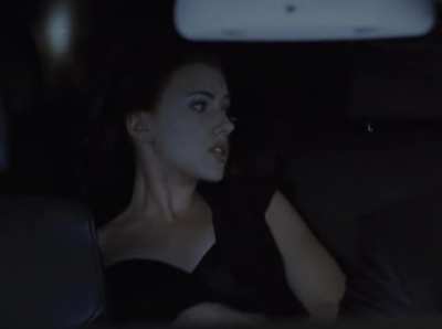 ScarJo In A Car