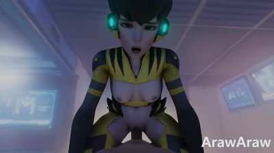 B.va Riding POV (Arawaraw) [Overwatch]