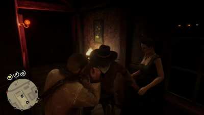 Poor lady took 2 free punches...