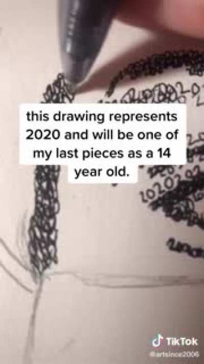 This 14 yr olds artwork