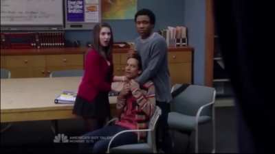 Abed from Community doesn’t like/ understand daylight savings time