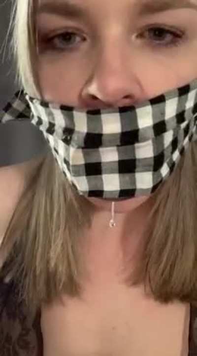 the first penis gag i diy’d
