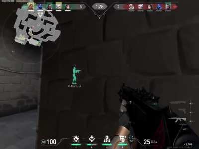 my friend's pretty frustrating valorant clip from a few weeks ago