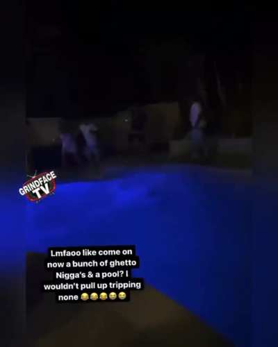 Man asks the people at his Airbnb rental to shut the party down so they throw him into his own pool