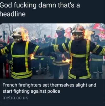 They fought fire; now they fight Police
