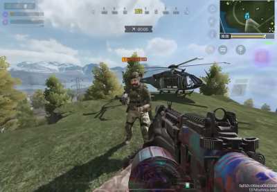 AK117 - Rhinestone blueprint plays music when player is shooting. Bug or hidden feature?