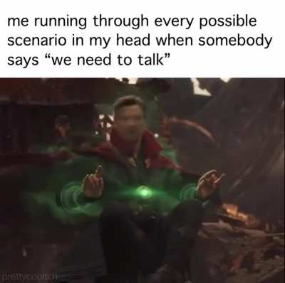have to be ready for anything