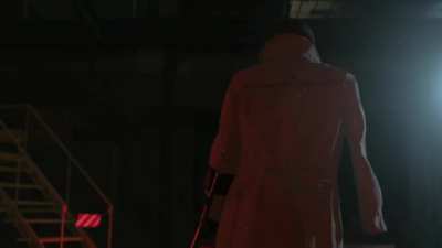 This is a very serious cutscene