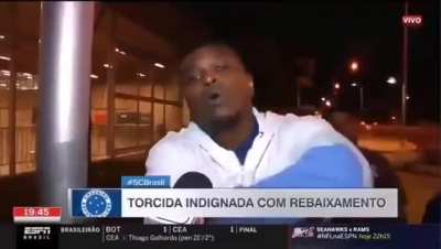 Torcedor do Cruzeiro já previa a derrota pro Sampaio Correia em 2019 mesmo.