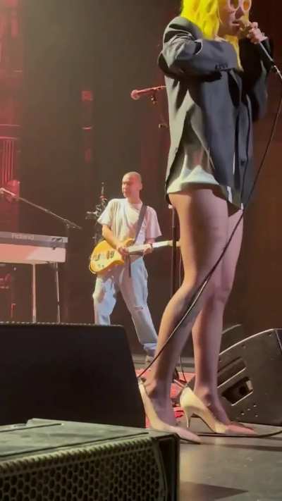 Hayley performing 