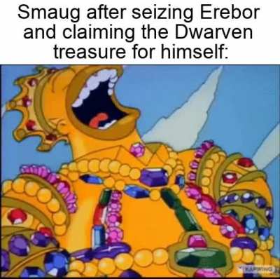And he never saw those dwarves again