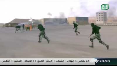 3,000 Fire Obstacle Courses of Saudi Arabia