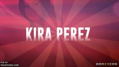 Kira Perez hot Threesome 2 girls one guy